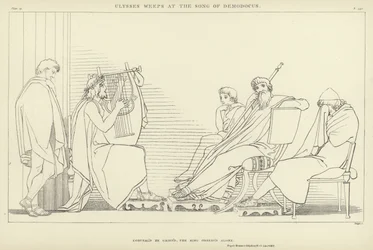 Ulysses Weeps at the Song of Demodocus